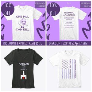Overdose awareness Teespring (link in comments)